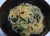 野菜たっぷり☆ピリ辛韓国風パスタ