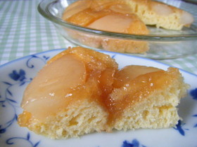 ホットケーキミックスで簡単洋梨パンケーキ