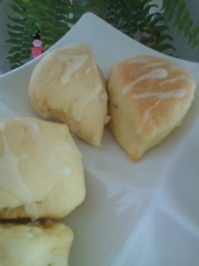 ☆簡単チョコチップ入レモンスコーン