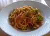 完食！簡単ナポリタン♪