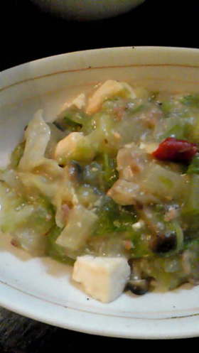 レタスでシャキシャキ！具沢山マーボ豆腐