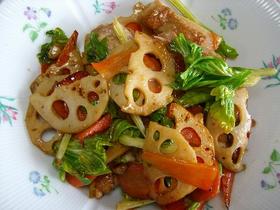 柚子ジャム野菜炒め