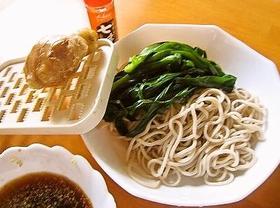 にら蕎麦