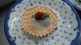 レンジで簡単☆いちご大福