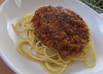 野菜たっぷりミートソース