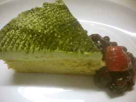 １８㎝丸型（抹茶のティラミスケーキ）