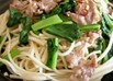 ナンプラーでアジアンそうめんチャンプルー