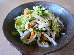 夏の味！たっぷり野菜の浅漬け