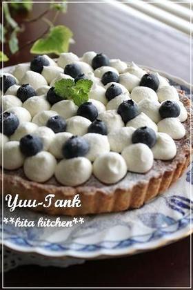 チーズクリームでブルーベリータルト☆