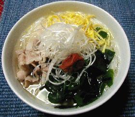 お疲れ旦那に捧げる「にゅうめん」(^^)