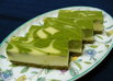 しっとりレアな 抹茶マーブルチーズケーキ