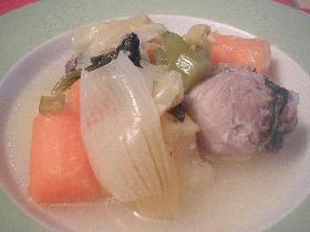 体があったまる鶏肉のポトフ