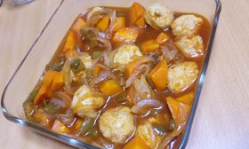 酢豚風味の酢鶏