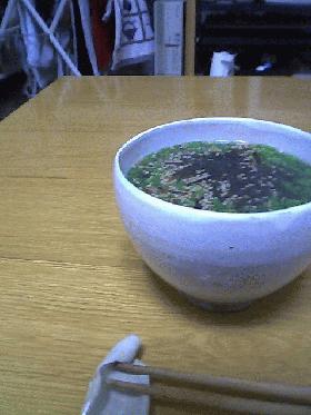 梅じゃこ茶漬け
