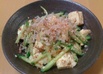 豆腐ときゅうりの梅ごまサラダ