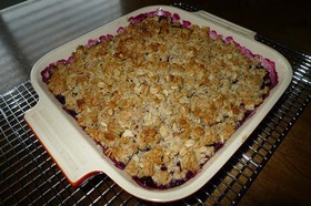 我が家のおたすけ林檎のCobbler