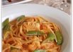 ママ向け☆えびのトマトクリームパスタ♪