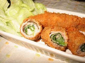 超簡単豚肉しそチーズフライ