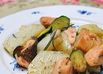 鮭とポテトのローズマリー焼き