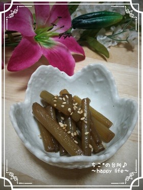 フキの炒め煮