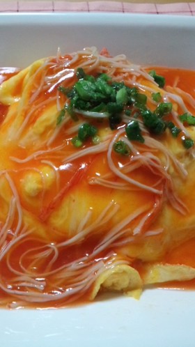 フワトロ卵の天津飯