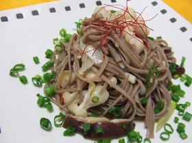 イタリアン na きのこ蕎麦