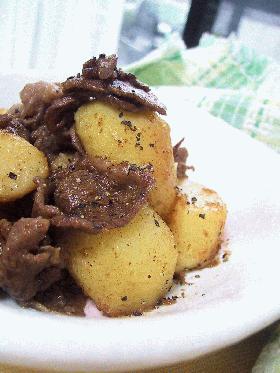 塩肉じゃが。