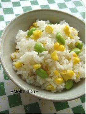 とうもろこしご飯