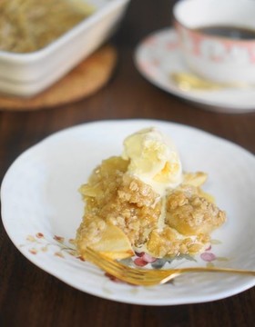 アメリカ家庭の味☆Apple Crisp