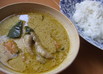フライパンで２０分　タイのグリーンカレー