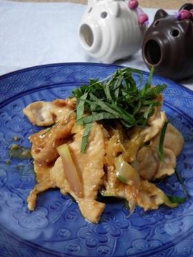＊コク旨涼味♪豚肉のみょうが焼き＊