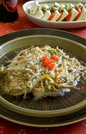 ＊＊野菜たっぷり天津飯＊＊