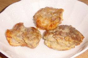 豚薄切り肉のまとめ焼き
