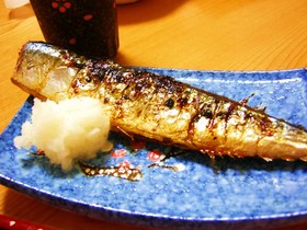 秋刀魚のみりん焼き