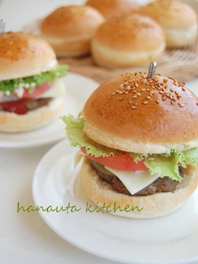 ふわふわハンバーガーバンズ