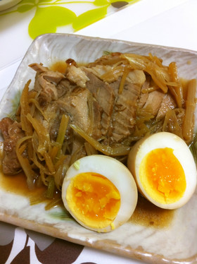 生姜香るやわらか煮豚（圧力鍋）