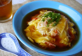 天津飯♥♡たっぷり甘酢あん