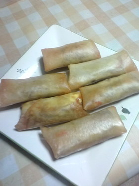 焼きそば春巻き