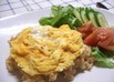 火を使わずに出来ちゃう簡単オムライス♪
