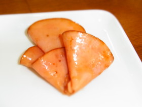お弁当にいかが・・・の、ベーグドハム♬