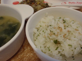 離乳食☆簡単わかめご飯