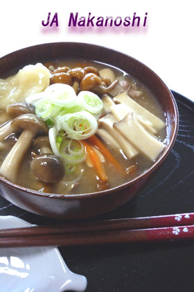 きのこ入り　“すいとん”