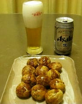 ルウで作る！ビールに合うカレーたこ焼き 