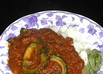 ゴーヤとトマトのキーマカレー