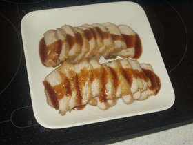 ルクエでしっとり焼き豚（チャーシュー）