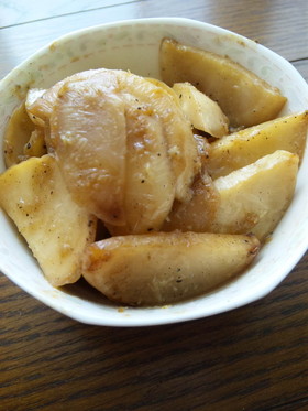 かぶの生姜焼き