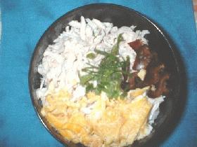 鶏飯…もどき。