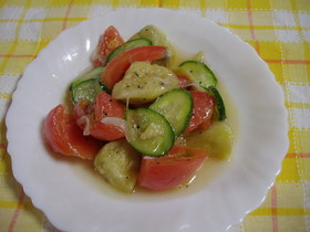 夏野菜のサラダ♪