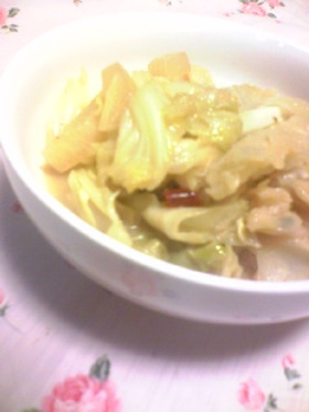鶏と野菜の味噌煮込み