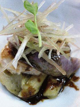 カジキと焼き茄子のバルサミコソース★酒の肴
